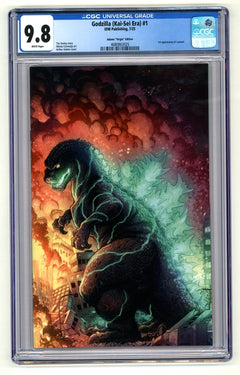 Godzilla Kai-Sei Era: #1 [Arthur Adams CGC 9.8 Virgin -1:150] 2025 Comics IDW Publishing
