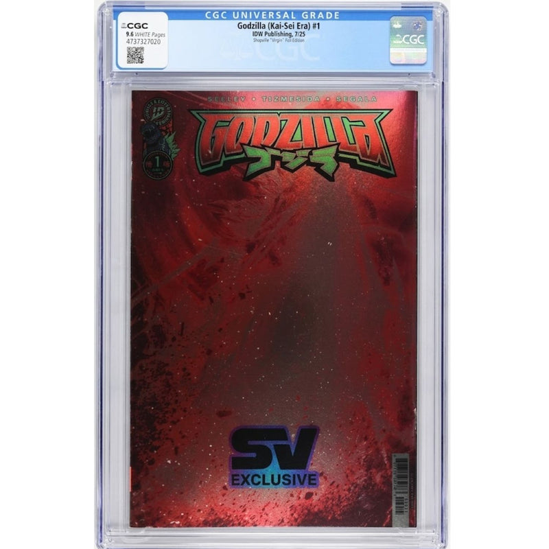 Godzilla Kai-Sei Era: #1 [UltraRaw26 CGC 9.6 Shopville Foil Virgin] 2025