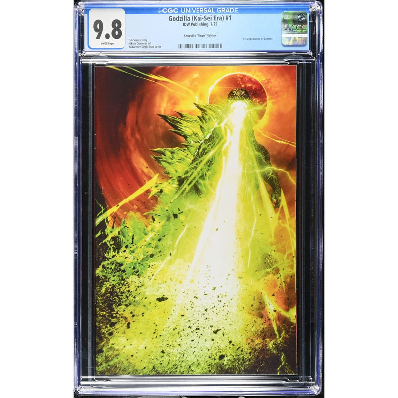 Godzilla Kai-Sei Era: #1 [UltraRaw26 CGC 9.8 Shopville Virgin CVR] 2025
