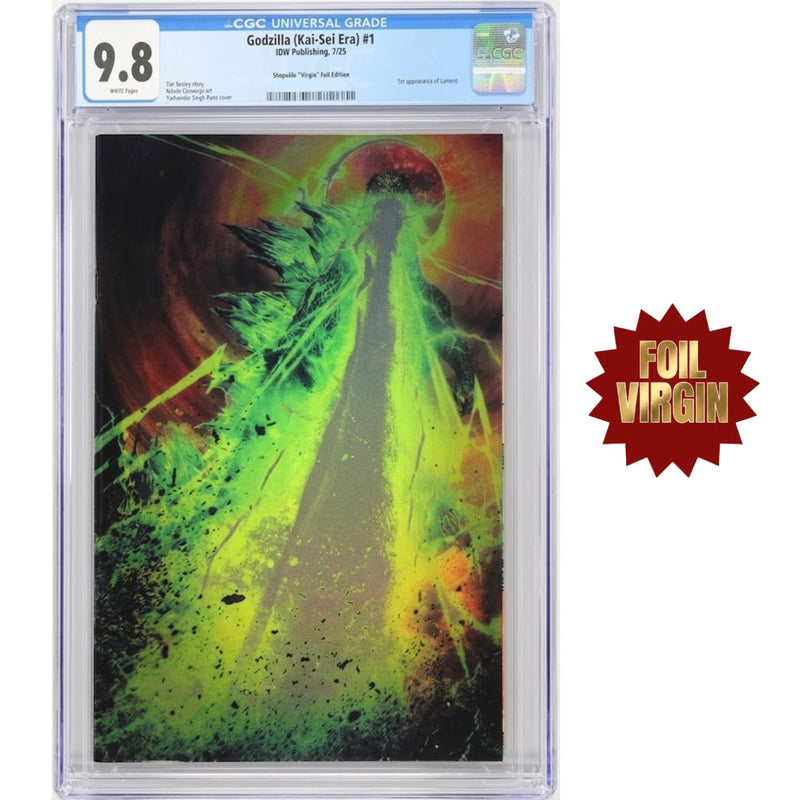Godzilla Kai-Sei Era: #1 [UltraRaw26 CGC 9.8 Shopville Virgin Foil CVR] 2025