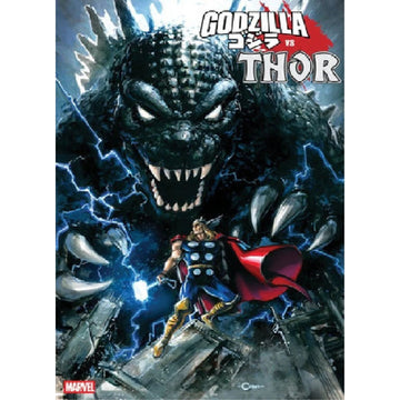 Godzilla VS Thor: #1 [Clayton Crane RI - 1:25] 2025 Comics DC Comics