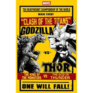 Godzilla VS Thor: #1 [Lee Garbett CVR D] 2025 Comics Marvel Comics