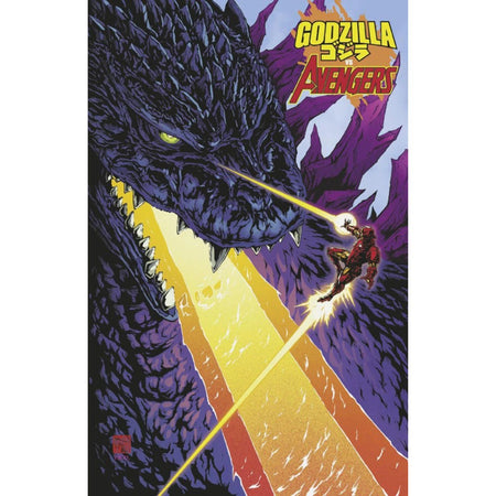 Godzilla Vs. Avengers: #1 [Takeshi Okazaki Foil] 2025 Shopville