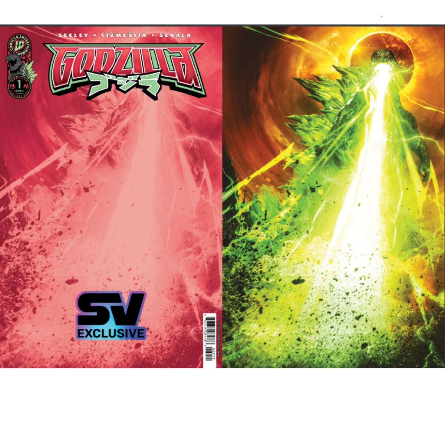 Godzilla Kai-Sei Era: #1 [UltraRaw26 Shopville SDCC Exclusive Virgin Variant] Comics IDW Publishing