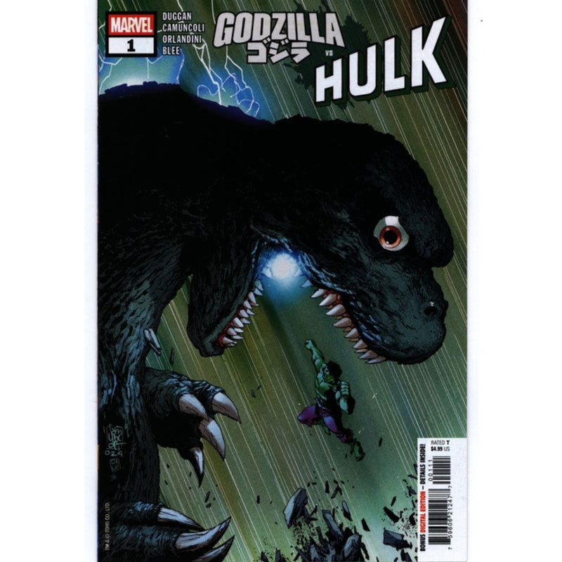Godzilla VS Hulk: #1 [Camuncoli CVR A] 2025 Comics Marvel Comics