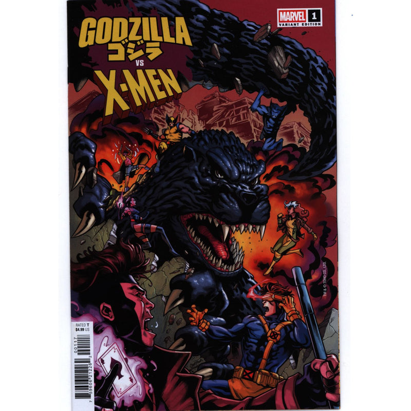 Godzilla vs. X-Men [Campana CVR I - 1:25] 2025 Comics Marvel Comics