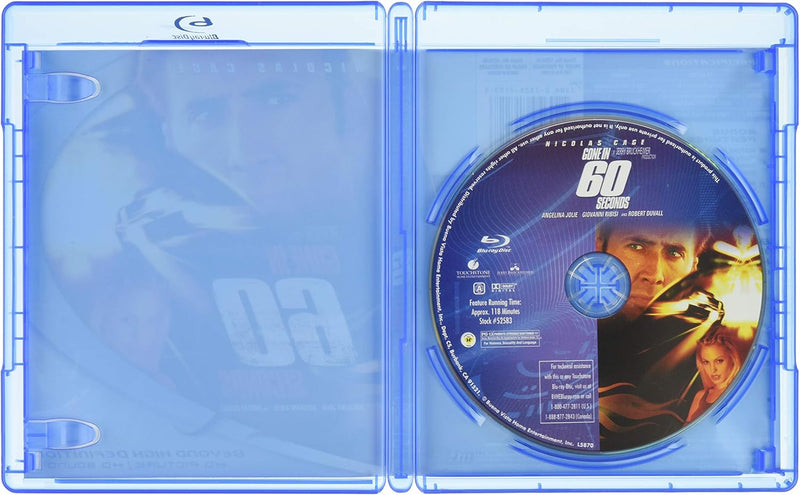 Gone in 60 Seconds [Blu-Ray] Blu-Ray Movie Paramount   