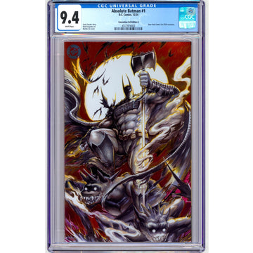 Graded: Absolute Batman: #1 [CGC 9.4 Rachta Lin NYCC Convention Foil Edition Cover B] 2024 Comics DC Comics