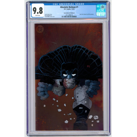 Absolute Batman: #1 [CGC 9.8 Frank Miller NYCC Convention CVR Foil E] 2024 Comics DC Comics