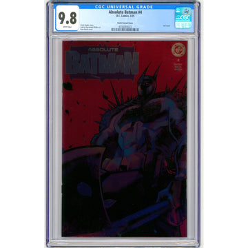 Graded: Absolute Batman: #4 [9.8 Rose Besch] 2025 Comics DC Comics