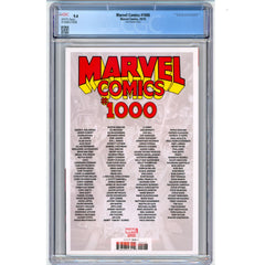 Graded CGC 9.4 Marvel Comics: #1000 [Crain Cvr P - 1:50] 2019 Comics Marvel Comics