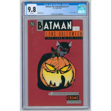 Graded CGC 9.8: Batman Long Halloween: #1 [Tim Sale] 1996 Comics DC Comics