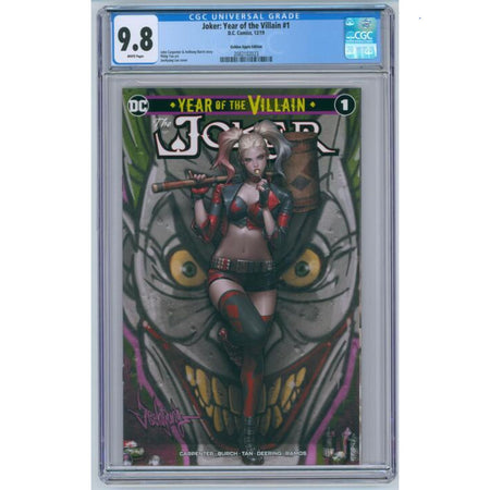 Graded CGC 9.8: Joker: Year of the Villain #1 [JeeHyung Lee Golden Apple] 2019 Comics DC Comics