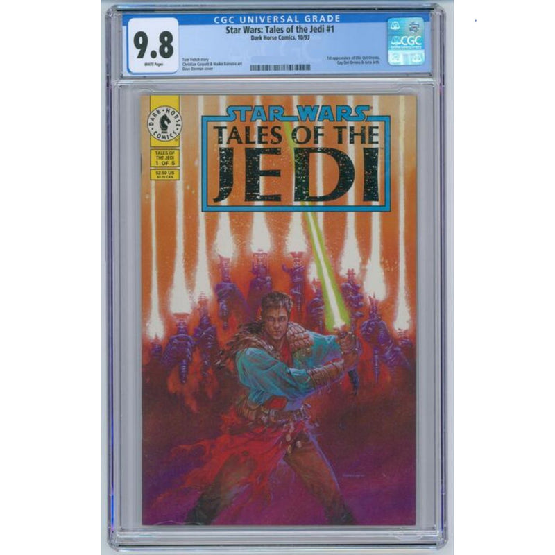 Star Wars Tales of the Jedi: #1 [Dave Dorman CGC 9.8] 1993 Comics Dark Horse