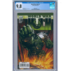 Graded CGC 9.8: World War Hulk: #1 ( David Finch Cover A] 2007 Comics Marvel Comics