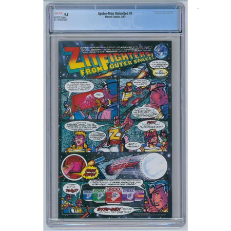 Spider-Man Unlimited: #1 [CGC 9.8 Ron Lim CVR] 1993 Comics Marvel Comics