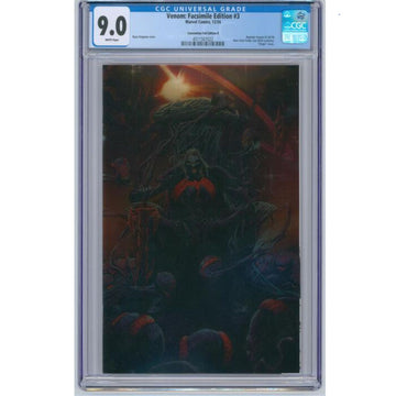Venom: #3 [Ryan Stegman CGC 9.0 New York Comic Con Foil Facsimile] 2024 Comics Marvel Comics