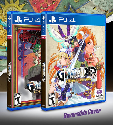 Grandia HD Collection - Limited Run Games #544 [PlayStation 4] PlayStation 4 Video Game Limited Run Games   