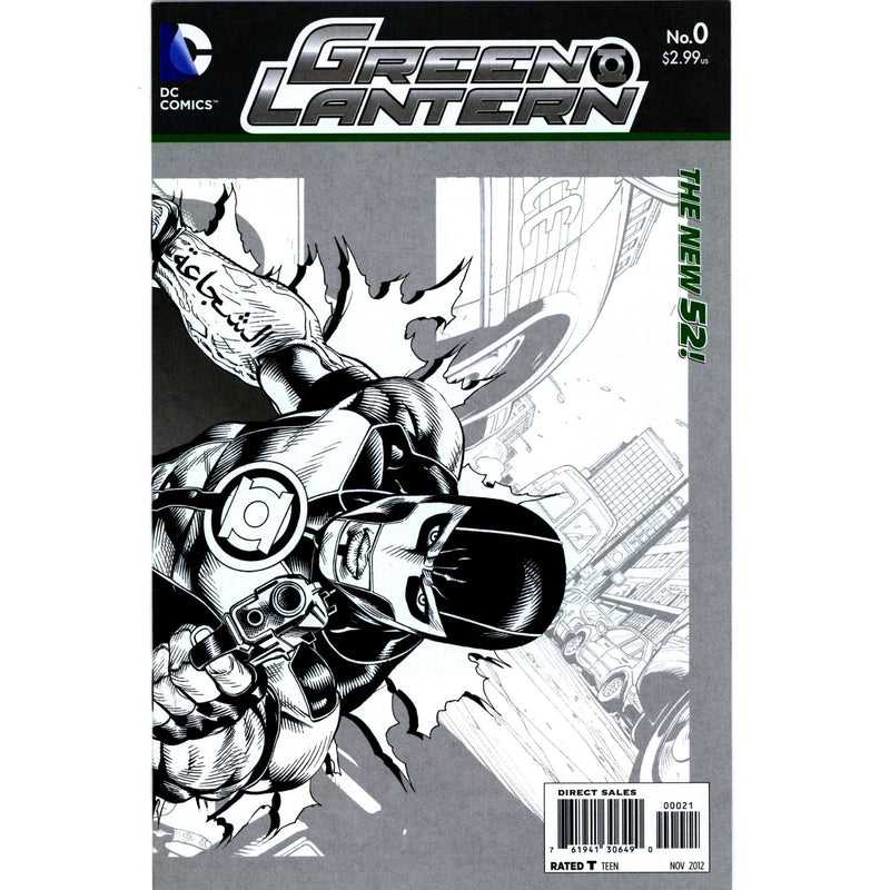 Green Lantern: #0 [Mahnke Cvr B - 1:25] 2011