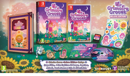 Grimoire Groves - Deluxe Edition [Nintendo Switch] Nintendo Switch Video Game Tesura Games