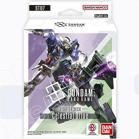 Gundam CG: Celestrial Drive Starter Deck [ST-07] Card Game Bandai Namco