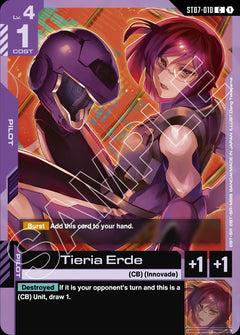 Gundam CG: Celestrial Drive Starter Deck [ST-07] Card Game Bandai Namco