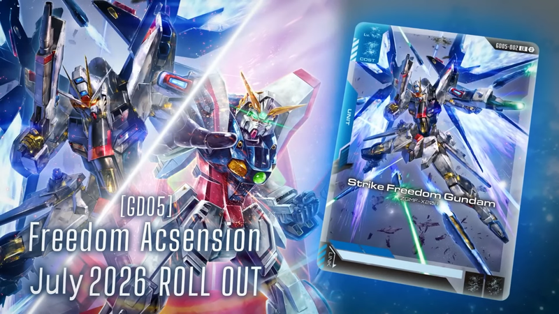 Gundam CG: Freedom Ascension Booster Box [GD-05] - 24 Packs