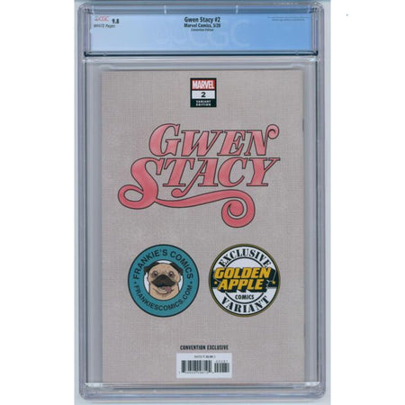 Gwen Stacy: #2 [CGC 9.8 JeeHyung Lee CVR Frankie's Comics Edition] 2020 Comics Marvel Comics