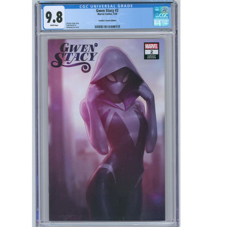 Gwen Stacy: #2 [CGC 9.8 JeeHyung Lee CVR Frankie's Comics Edition] 2020 Comics Marvel Comics