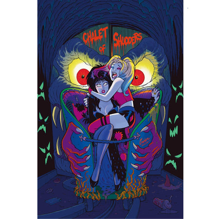 Harley Quinn X Elvira: #1 [Amanda Conner Virgin CVR V - 1:50] 2025 Comics Dynamite Entertainment