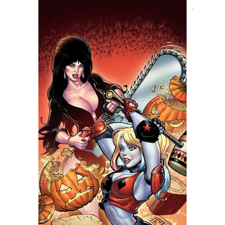 Harley Quinn X Elvira: #1 [Hardin Virgin CVR U - 1:40] 2025 Comics DC Comics
