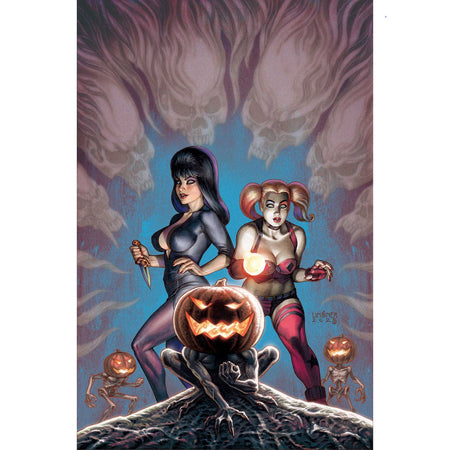 Harley Quinn X Elvira: #1 [Linsner Virgin CVR T - 1:30] 2025 Comics Dynamite Entertainment