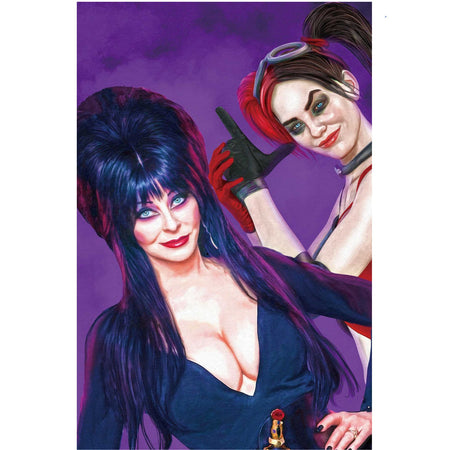 Harley Quinn X Elvira: #1 [Mark Spears Virgin CVR S - 1:20] 2025 Comics Dynamite Entertainment