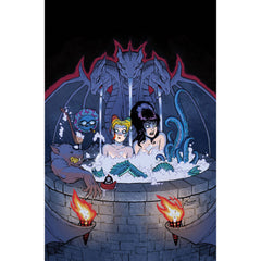 Harley Quinn X Elvira: #4 [Amanda Conner Virgin CVR G] 2025 Comics Dynamite Entertainment