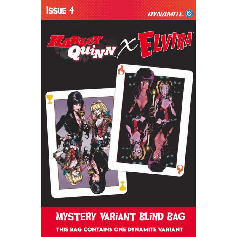 Harley Quinn X Elvira: #4 [Blind Bag CVR E] 2025 Comics Dynamite Entertainment