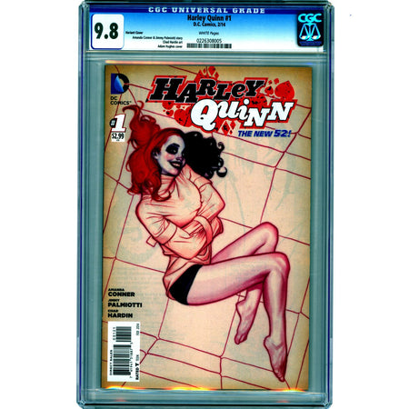 Harley Quinn: #1 [Adam Hughes CGC 9.8 Cover B] 2014 Comics DC Comics