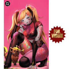 Harley Quinn: #61 [Rachta Lin Foil Virgin Shopville Exclusive] 2021 Comics DC Comics