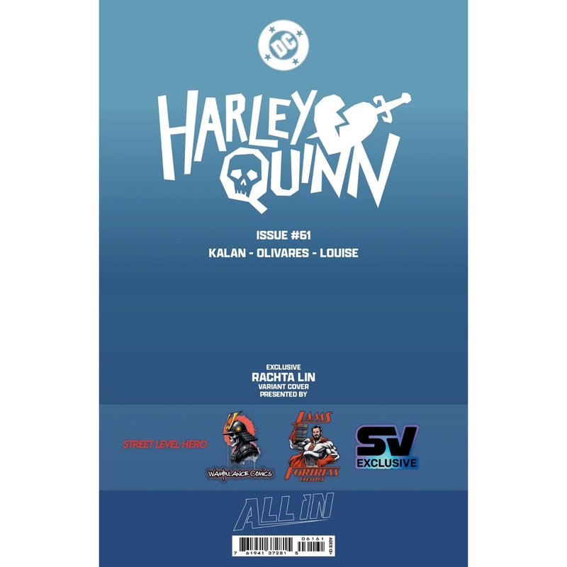 Harley Quinn: #61 [Rachta Lin Foil Virgin Shopville Exclusive] 2021 Comics DC Comics