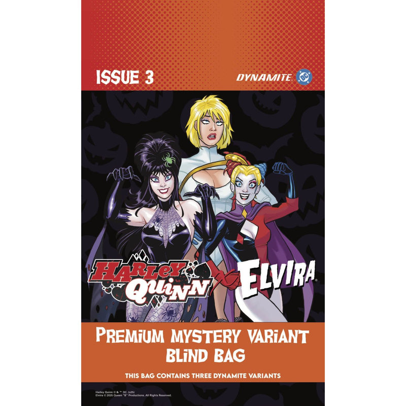 Harley Quinn X Elvira: #3 [Blind Bag CVR N] 2026 Comics Dynamite Entertainment