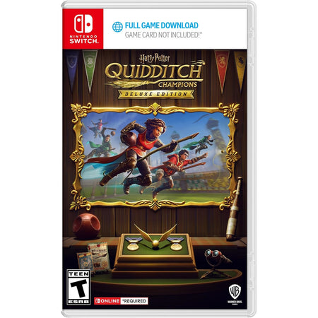 Harry Potter: Quidditch Champions - Deluxe Edition (Code In Box) [Nintendo Switch] Nintendo Switch Video Game Warner Bros.   