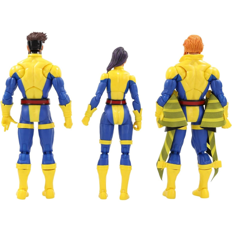 Marvel Legends Series: Gambit / Banshee / Psylocke 60th Anniversary Collection Toys & Games Hasbro   