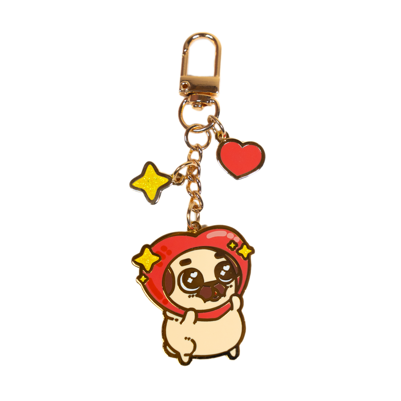 First Love "Stay Gold" Keychain Accessory Puglie Mart