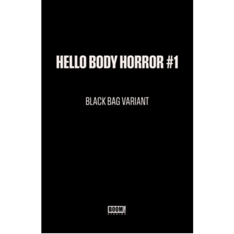 Hello Body Horror: #1 [Jonathan Wayshack Black Bag CVR C] 2026 Comics Boom Studios