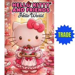 Hello Kitty Hello World: #1 [Dominic Glover Shopville Exclusive Trade CVR] 2026 Comics IDW Publishing