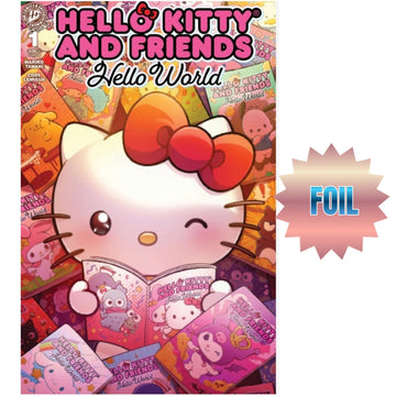 Hello Kitty Hello World: #1 [Rachta Lin Shopville Exclusive Foil CVR] 2026 Comics IDW Publishing