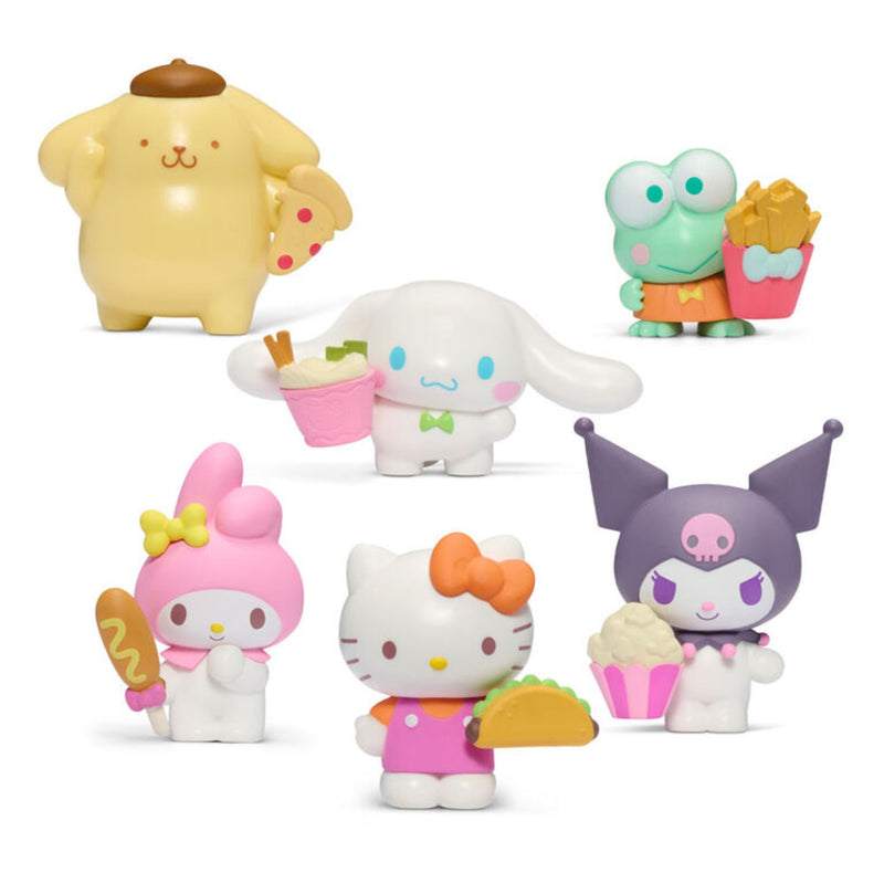 Hello Kitty & Friends: Salty Snacks - 6 Figure Pack [Series 1] Toys & Games Jazwares   