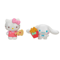 Hello Kitty & Friends: Sweet & Salty - Hello Kitty Pizza & Cinnamoroll French Fries Toys & Games Jazwares   