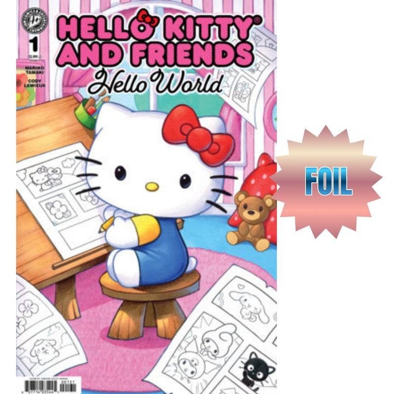 Hello Kitty and Friends Hello World!: #1 [Chrissie Zullo Uminga Foil CVR C] 2026 Comics IDW Publishing