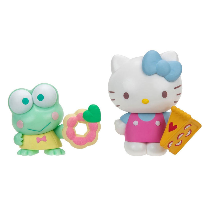 Hello Kitty and Friends: Sweet and Salty Series 1 - Hello Kitty and Keroppi Figure 2 Pack Toys & Games Jazwares