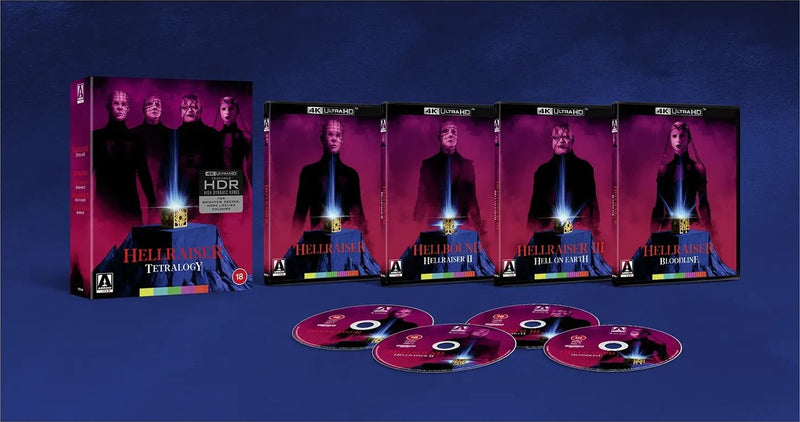 Hellraiser Tetralogy [Blu-ray Box Set] Blu-Ray Box Set / Series Warner Brothers